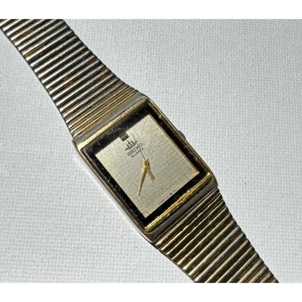 Vintage Seiko 5y91-5030 Galaxy Tank Watch RARE